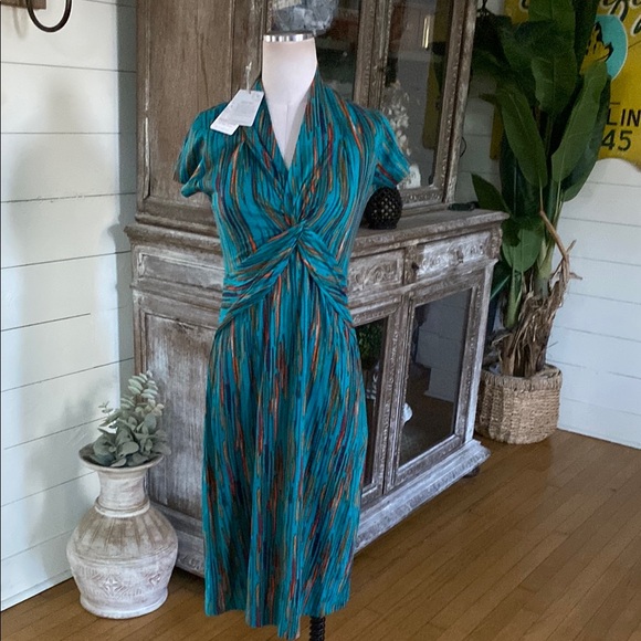 NOMADS LIVE BREATHE WEAR ORGANIC COTTON DRESS 8 NEW FAIR TRADE FASHION - Picture 1 of 9